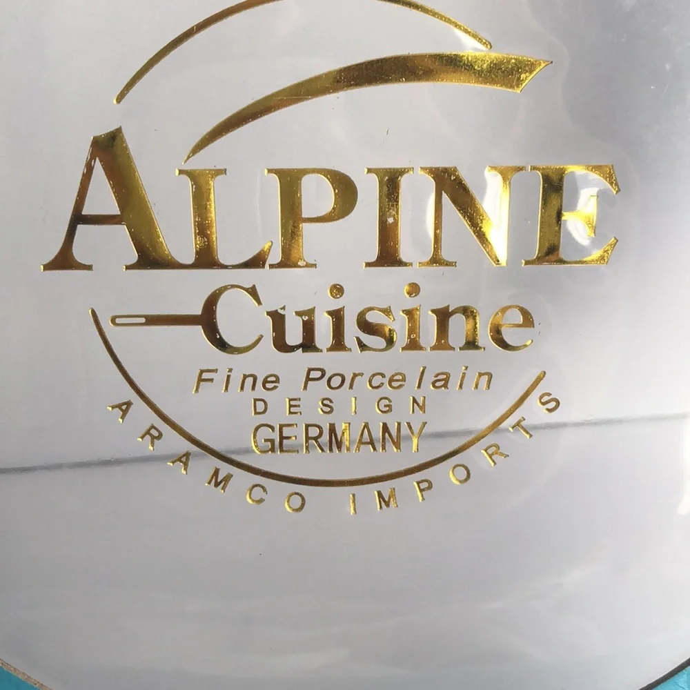 Alpine Cuisine Fine Porcelain coffee and Tea Set